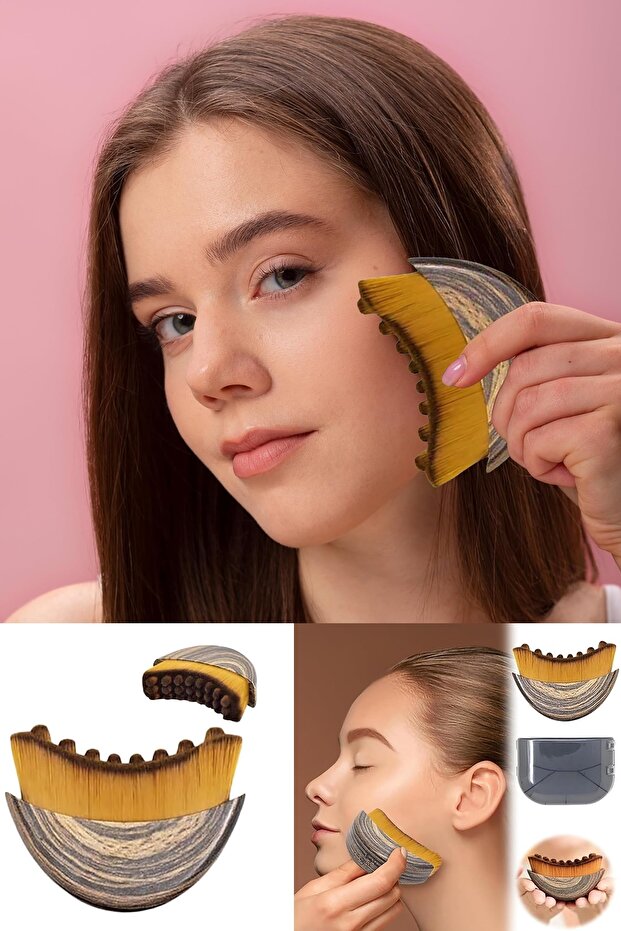 Doğal Lenfatik Yüz Fırçası (Ödem Atıcı & Lifting Etkili)