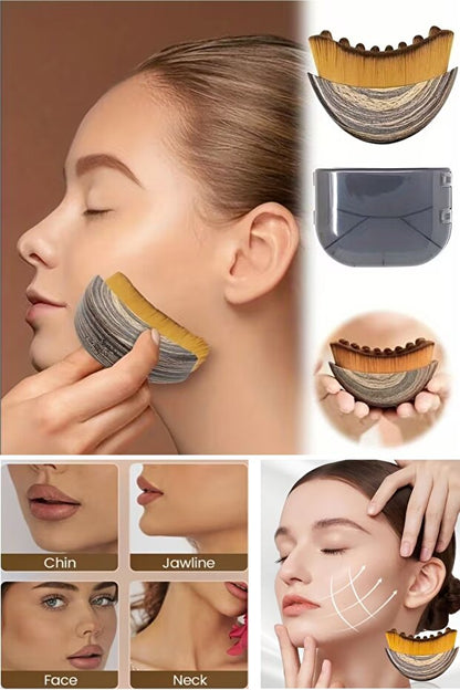 Doğal Lenfatik Yüz Fırçası (Ödem Atıcı & Lifting Etkili)