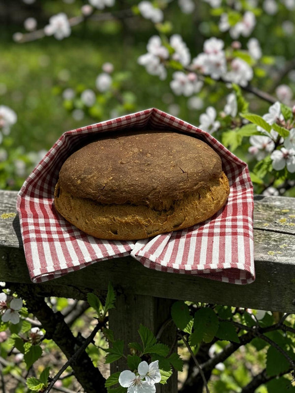 Odun Ateşinde Karadeniz Köy Tava Ekmeği (800gr.)